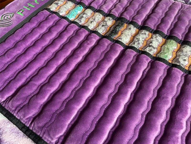 using infrared heating pad