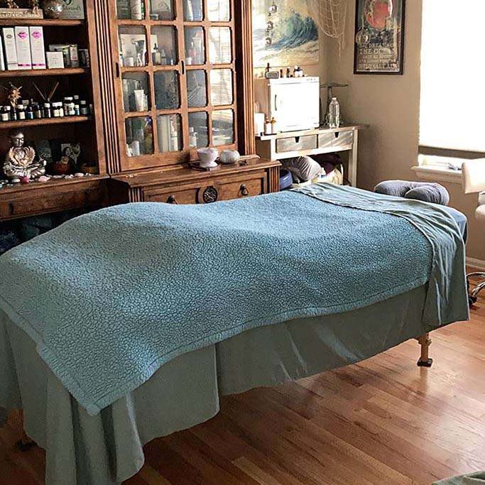 deep tissue massage heating mat