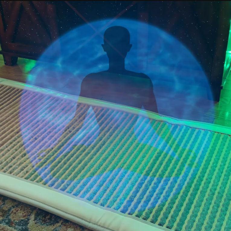 heated chakra mat