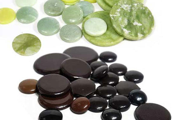 PEMF mat with jade and tourmaline stones