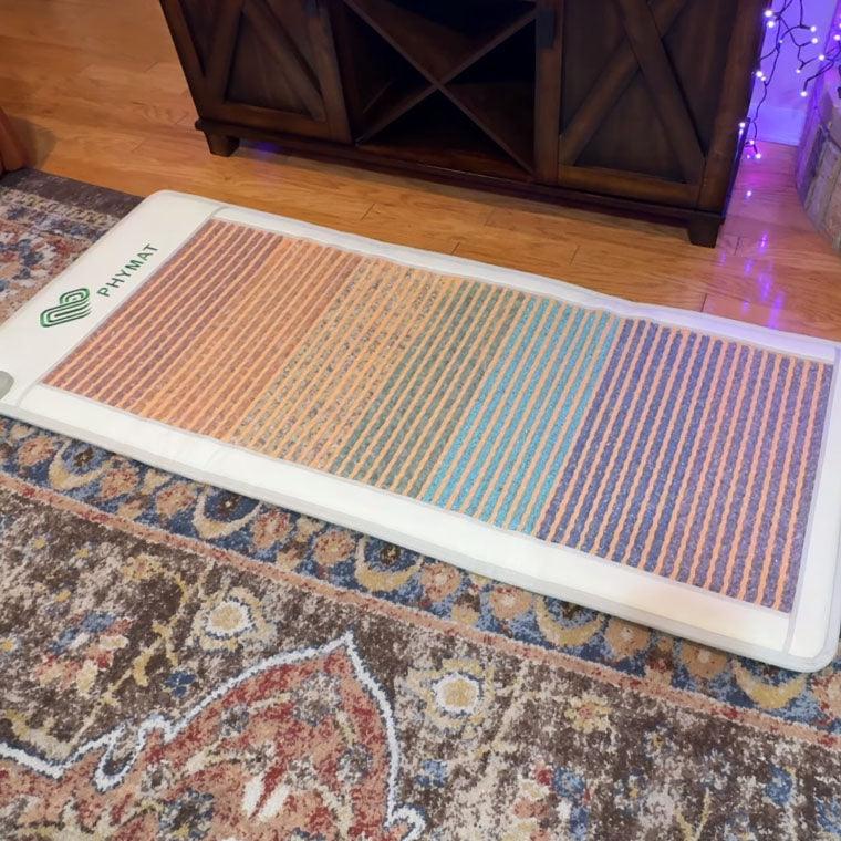 rainbow chakra mat