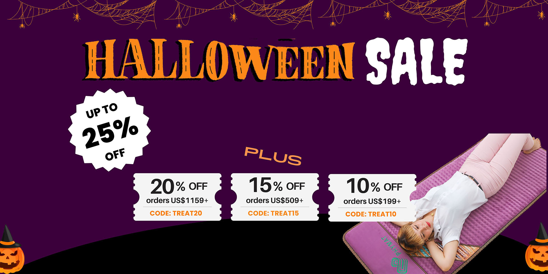Halloween Sale PHYMAT PEMF mats