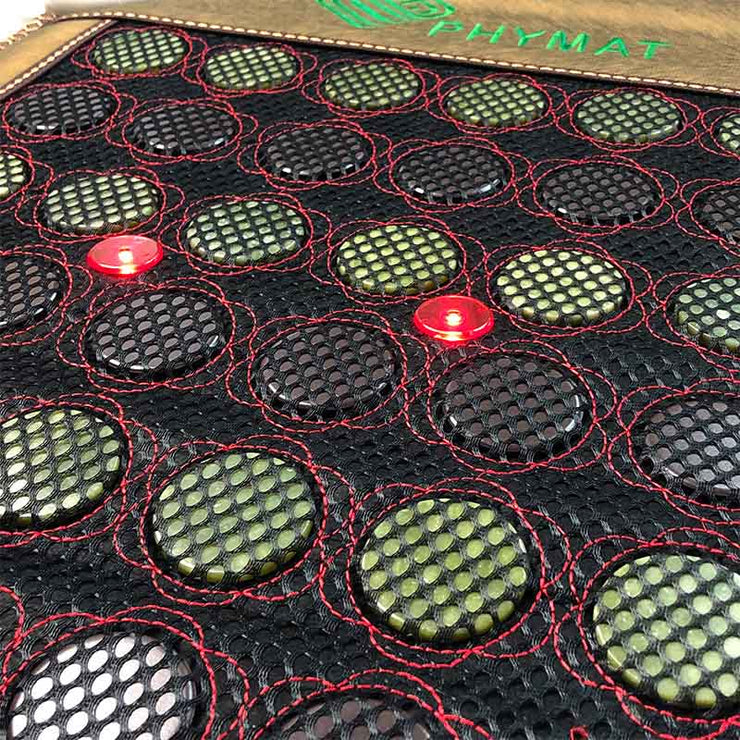 PHYMAT Photon LED PEMF Infrared Mat, 5 Therapies in One Heating Pad ...