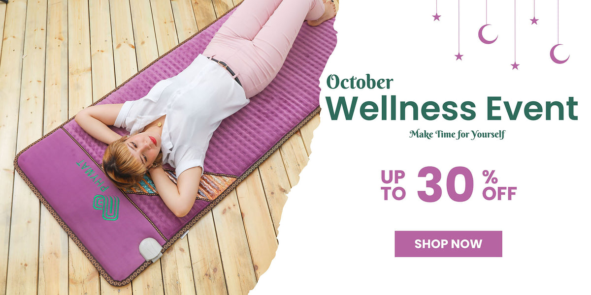 wellness event sale phymat pemf mats
